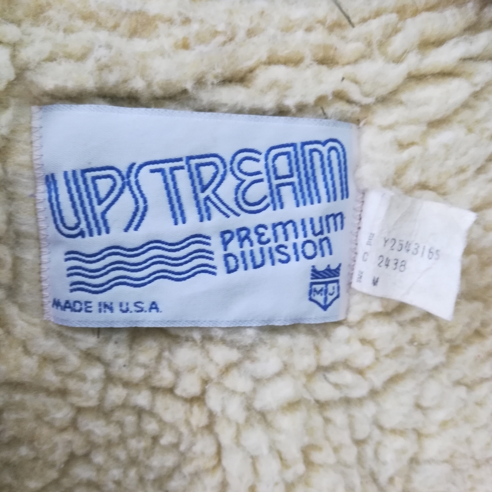 Vintage Denim Sherpa Vest - image 2